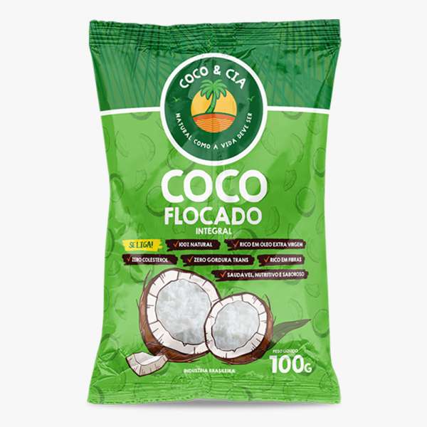 Coco Flocado Integral 100g