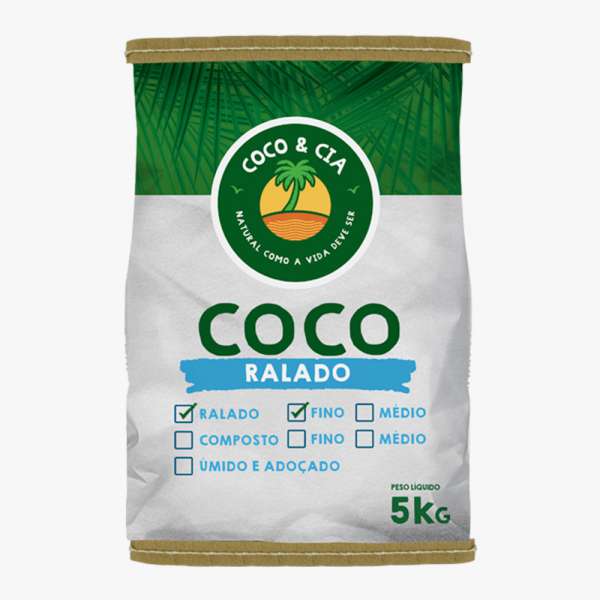 Coco Ralado Fino 5Kg